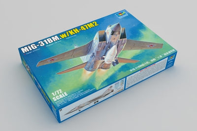 01697 1/72 MiG31BM. with KH47M2 Plastic Model Kit
