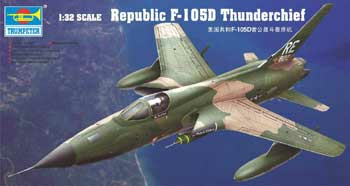 Trumpeter - Trumpeter 02201 1/32 U. S. Republic F-105D Thunderchief