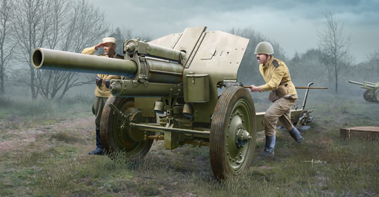 Trumpeter - Trumpeter 02344 1/35 Soviet 122mm Howitzer 1938 M-30Late Version