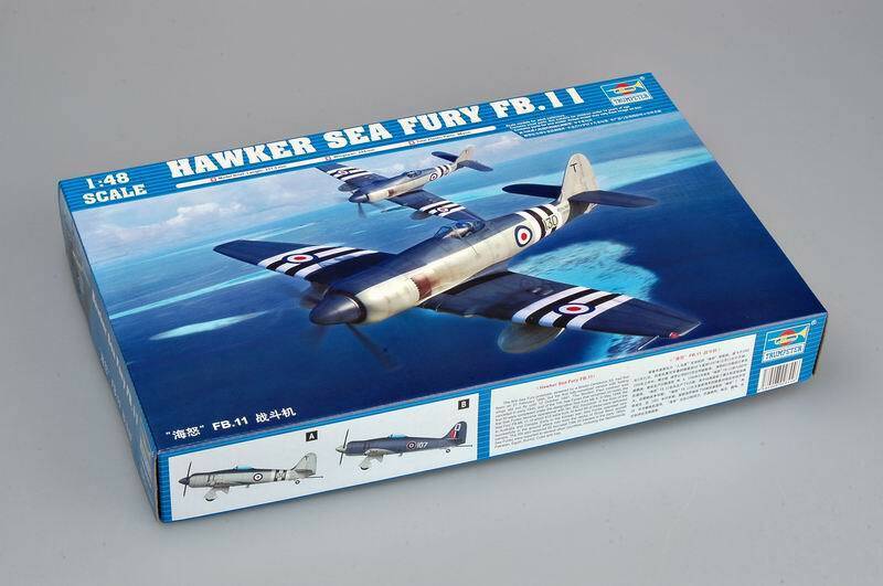 Trumpeter - Trumpeter 02844 1/48 Hawker Sea Fury FB.11
