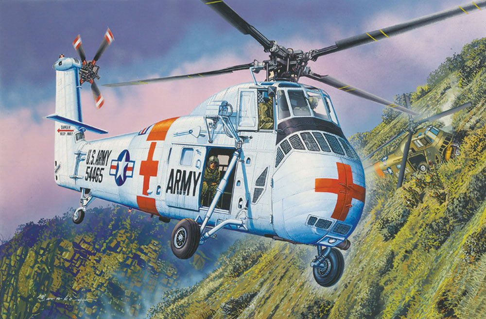 02883 1/48 CH34 US Army Rescue  ReEdition Plastic Model Kit