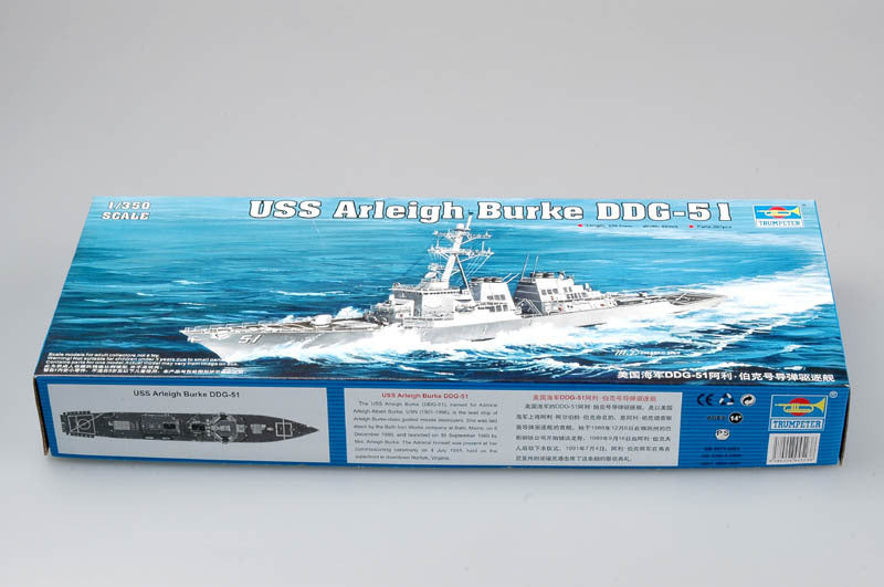 Trumpeter - 1/350 USS Arleigh Burke DDG-51