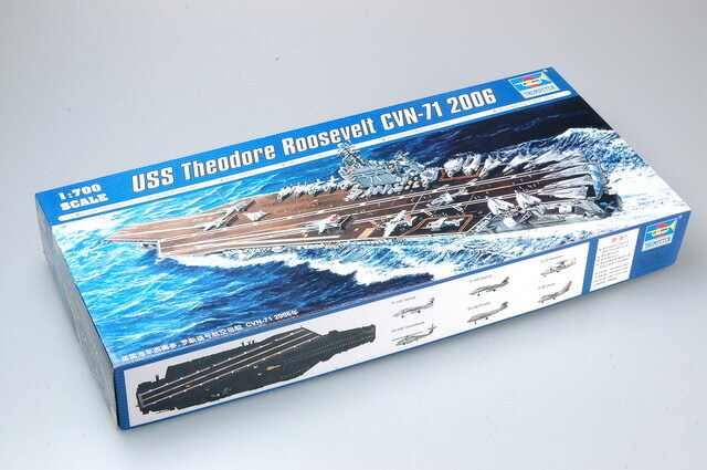 Trumpeter - Trumpeter 05754 1/700 USS Theodore Roosevelt CVN-71 2006