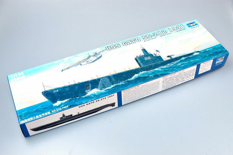 05905 1/144 SubMarine  USS GATO SS212 1941 Plastic Model Kit