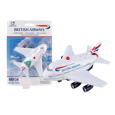 Toytech - British Airways Jumbo Pullback w/ Lights & Sound