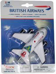 Toytech - British Airways Jumbo Pullback w/ Lights & Sound