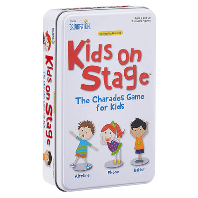 Charades Kids on Stage Tin