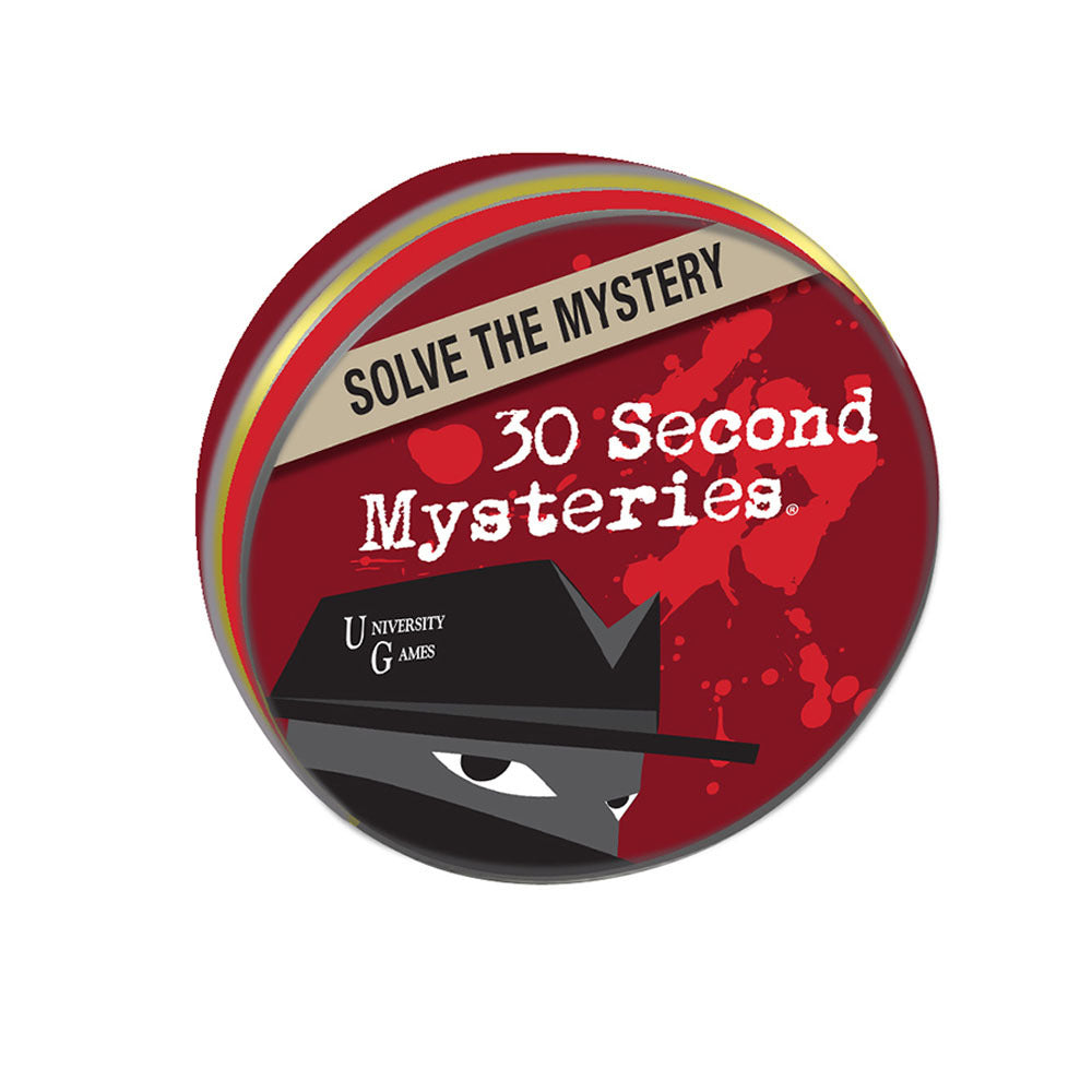 University Games - Mystery, Mind & Logic - 30 Second  Mysteries