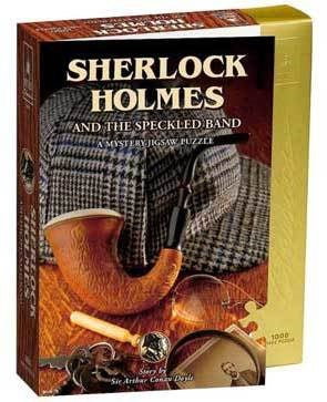 1000pc Classic Mystery Jigsaw  Sherlock  Holmes