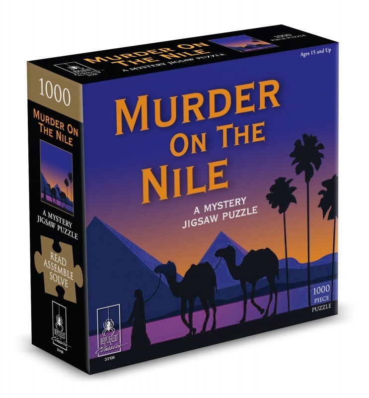 1000pc Mystery Jigsaw  Murder on the  Nile