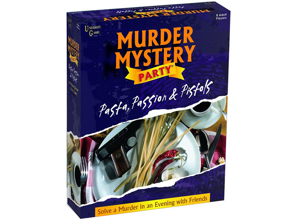 Murder Mystery Party  Pasta, Passion & Pistols