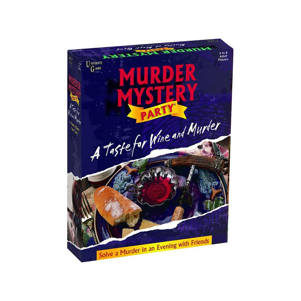 Murder Mystery Party  A Taste for Wine and Murder