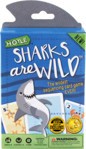 HOYLE Sharks R Wild Card Game