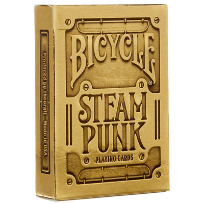 Bicycle - Bicycle Poker Steam Punk Gold Cards