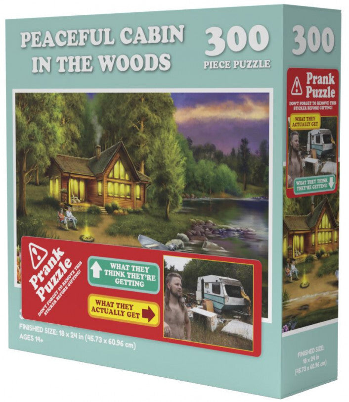 Doing Things Cabin Prank Puzzle 300 pieces
