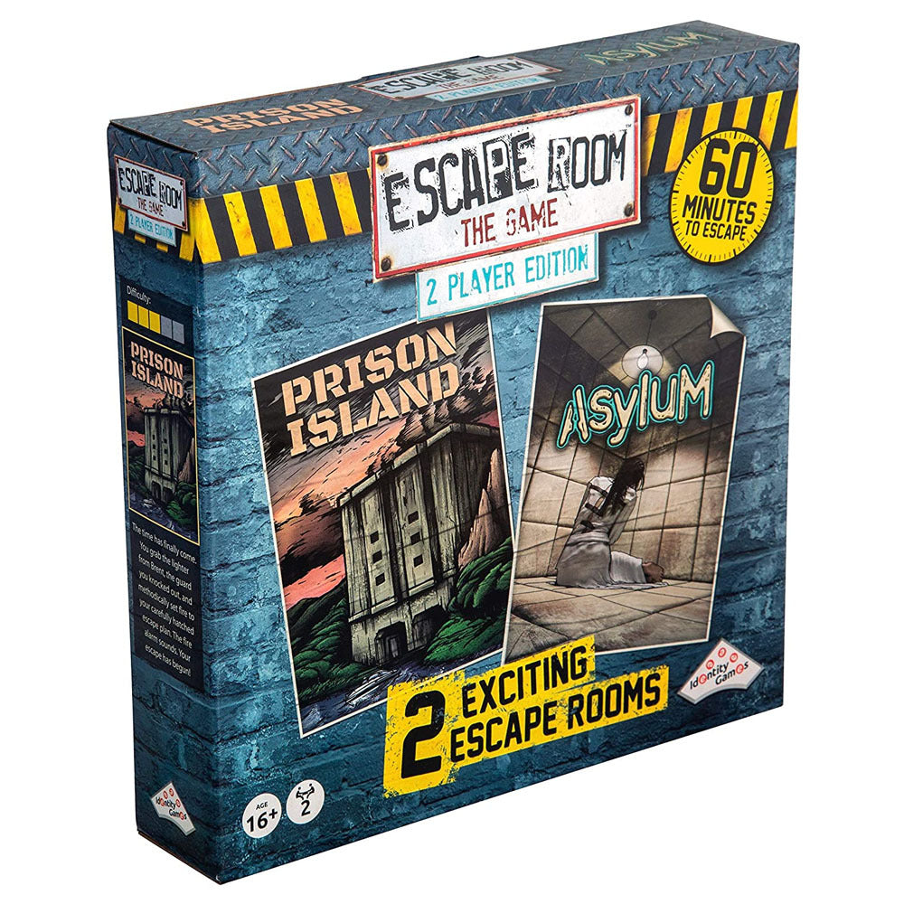 Escape Room The Game: Prison Island and Asylum (2Player Edition)
