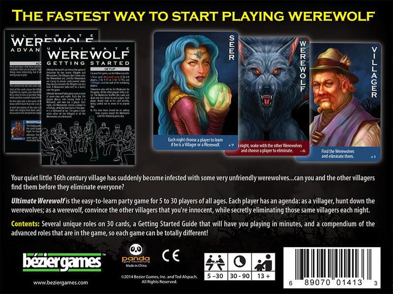 Bezier Games - Ultimate Werewolf