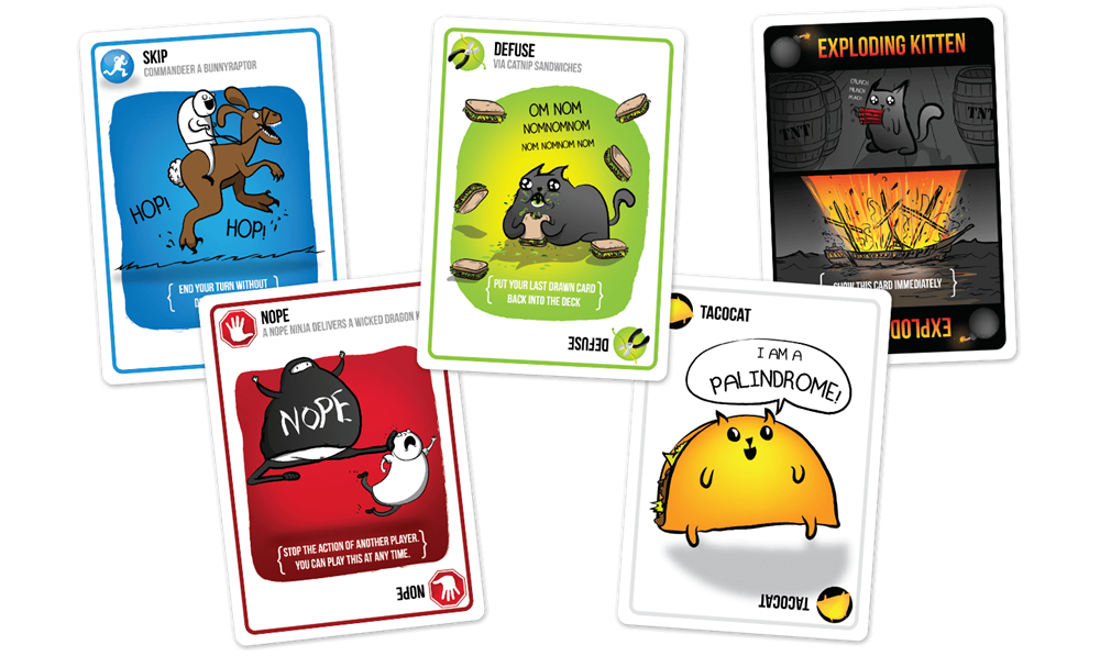 Exploding Kittens First Edition Meow Box