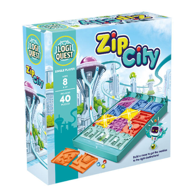 Zip City Logic Puzzle