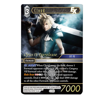 Final Fantasy TCG  Opus 4 Booster Pack