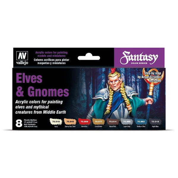 image1_70242 Model Color Elves and Gnomes Acrylic 8 Colour Paint Set