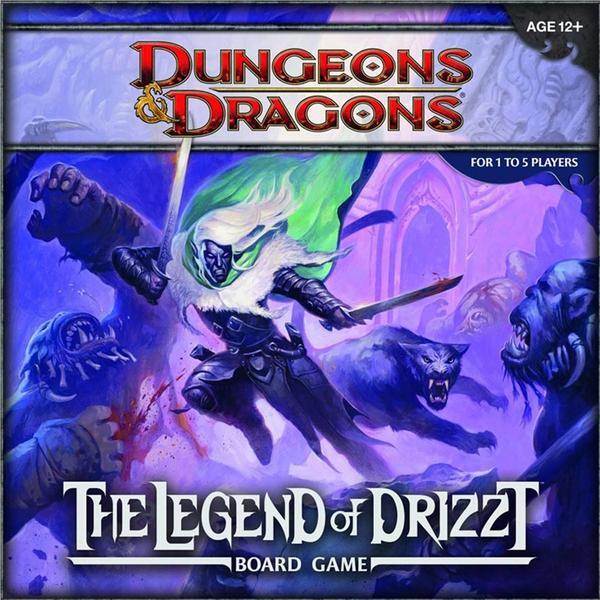 D&D Legend of Drizzt  Board Game