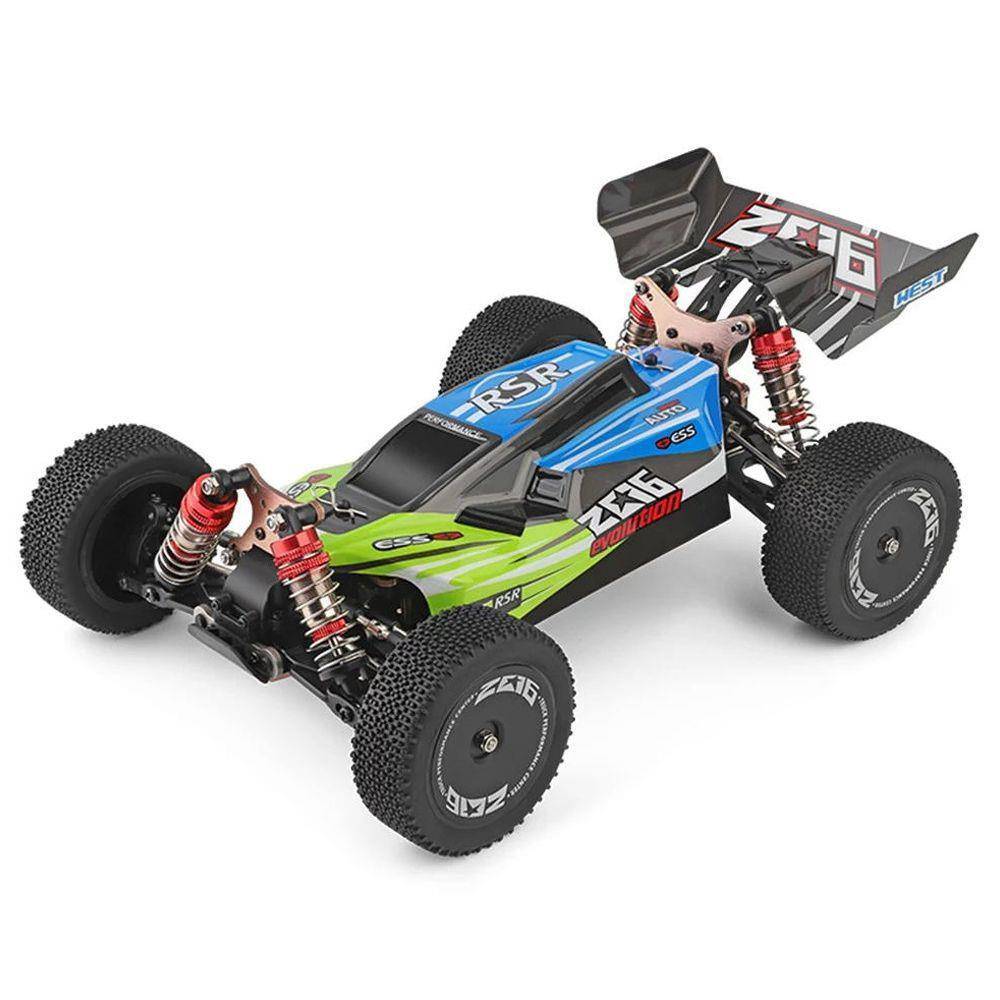 WL Toys - WL Toys 1/14 Offroad RC Buggy /w Metal Chassis Green/Blue