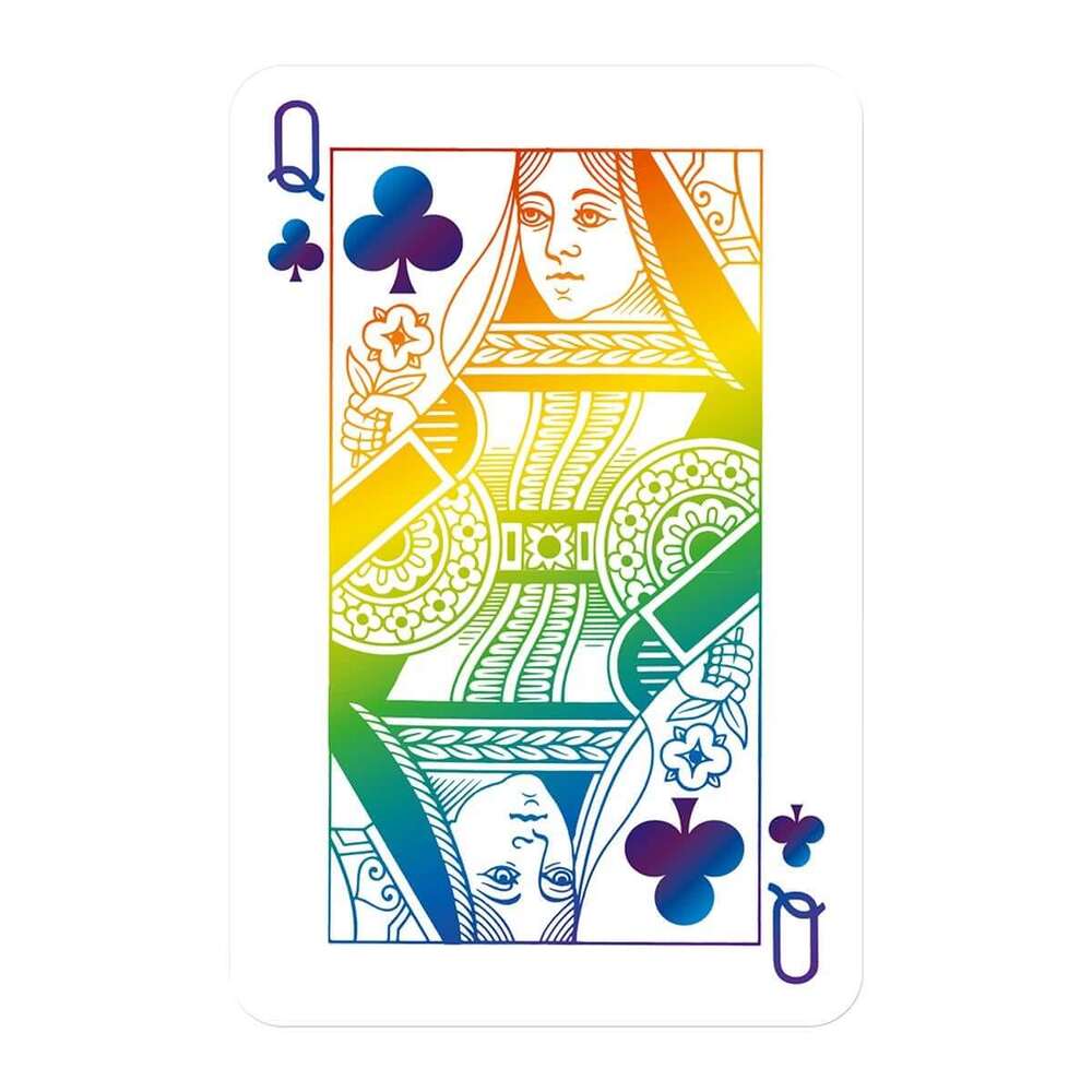 Playing Cards Rainbow