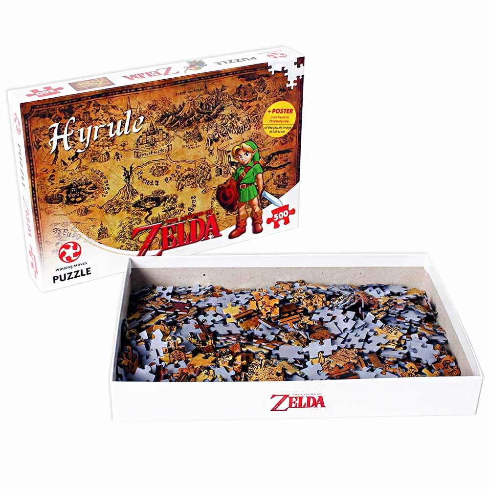 500pc The Legend of Zelda Hyrule Field Puzzle