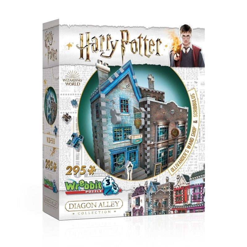 3D Harry Potter Ollivanders Wand Shop  and Scribbulus