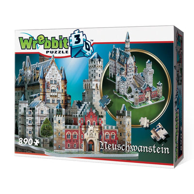 3D 890pc Neuschwanstein Castle