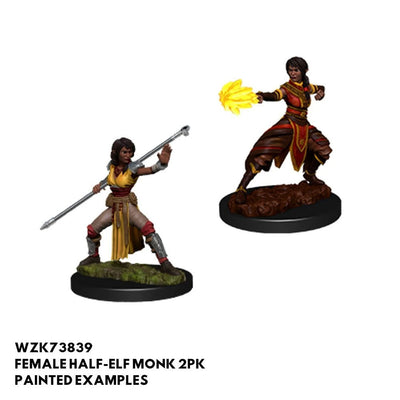 D&D Nolzurs Marvelous Unpainted Miniatures: Female HalfElf Monk