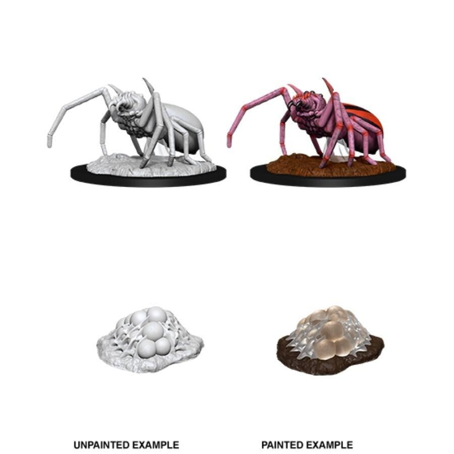 D&D Nolzurs Marvelous Unpainted Miniatures: Giant Spider and Egg Clutch