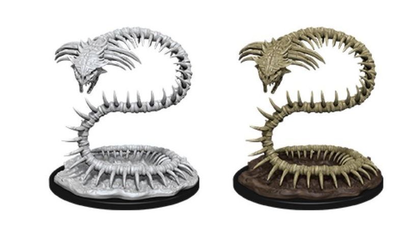 D&D Nolzurs Marvelous Unpainted Miniatures: Bone Naga