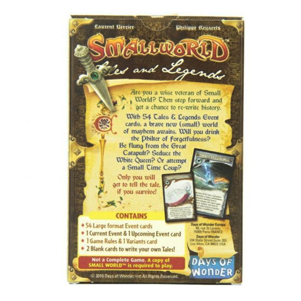 Game Small World Tales and Legend Card