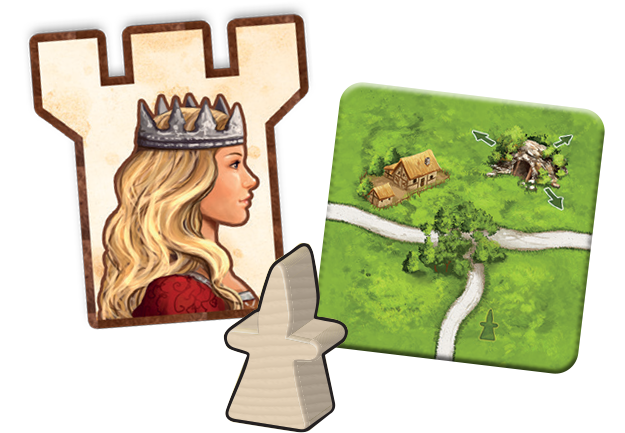 Carcassonne Expansion 3 Princess and Dragons