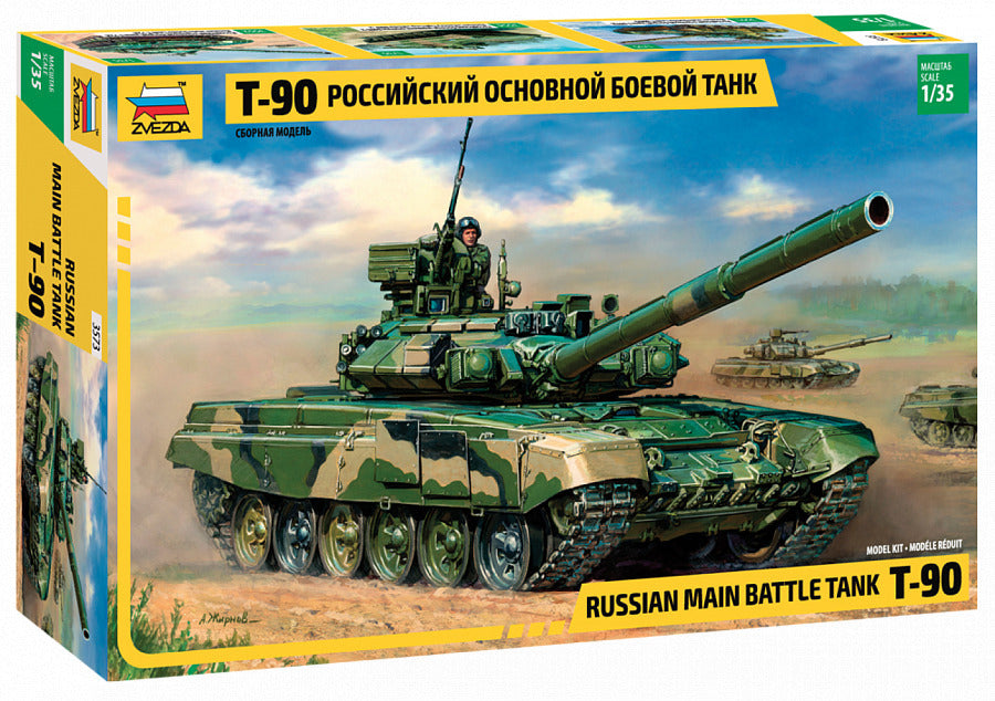 1/35 Russian Main Battle Tank (MBT) T90  Plastic Model Kit