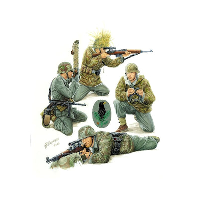 1/35 German Sniper Team WWII  Plastic Model Kit