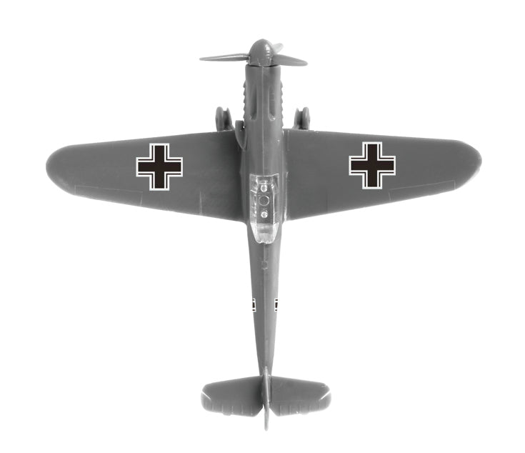1/144 German Fighter Messerschmitt Bf109 F2  Plastic Model Kit