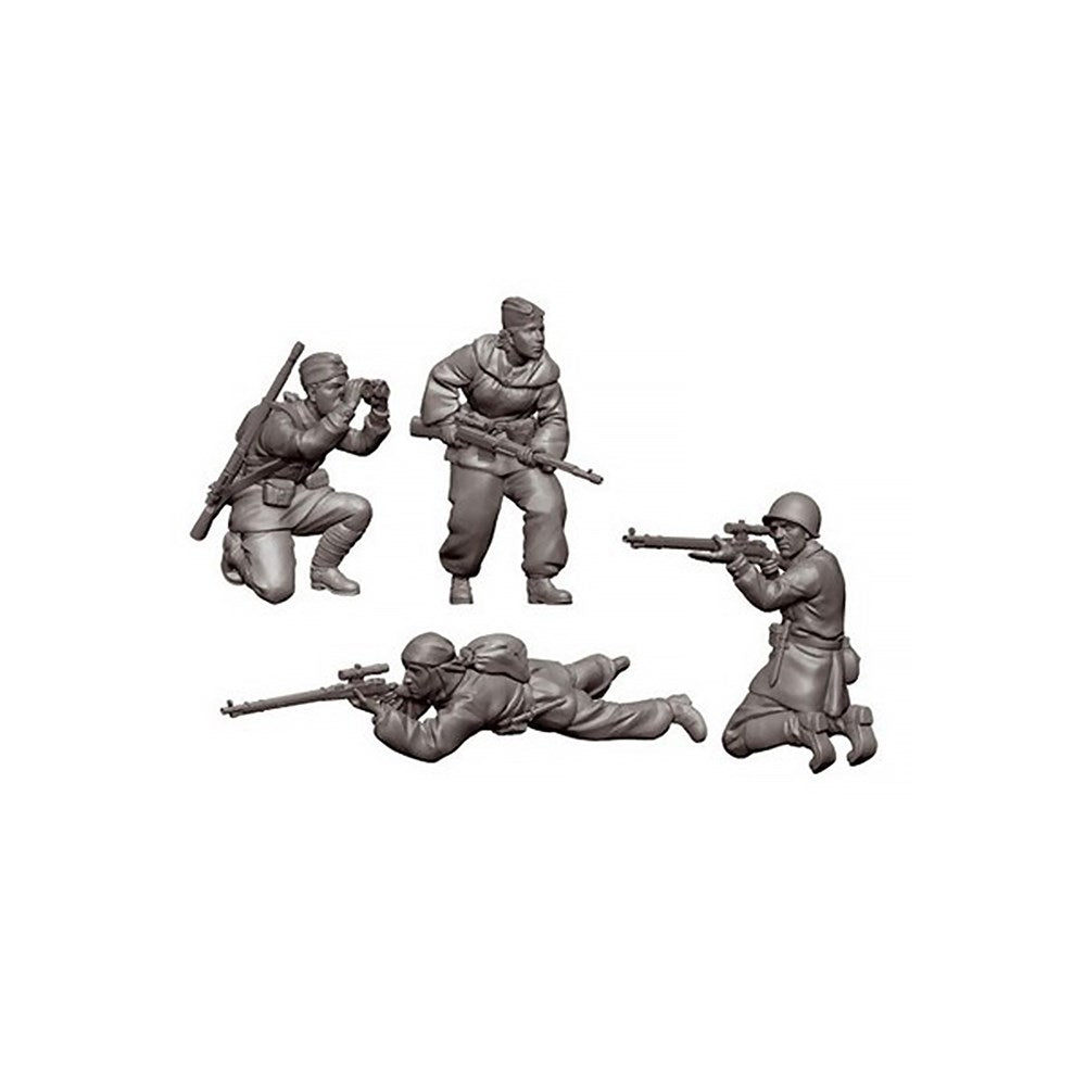 1/72 Soviet Sniper Team  Plastic Model Kit