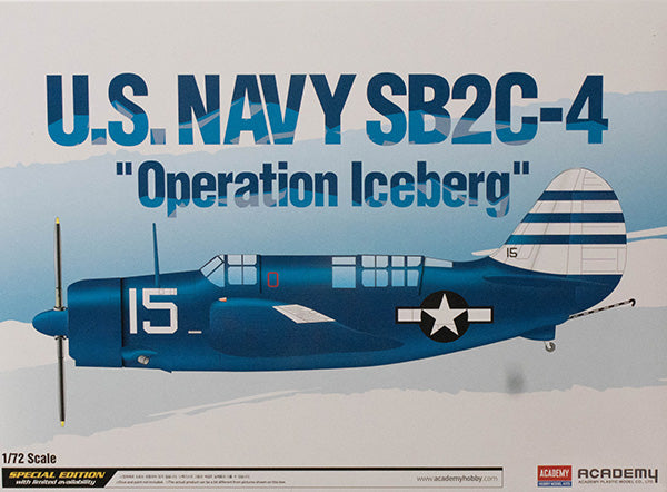 12545 1/72 U.S.Navy SB2C4 Operation Iceberg Le: Helldiver Plastic Model Kit