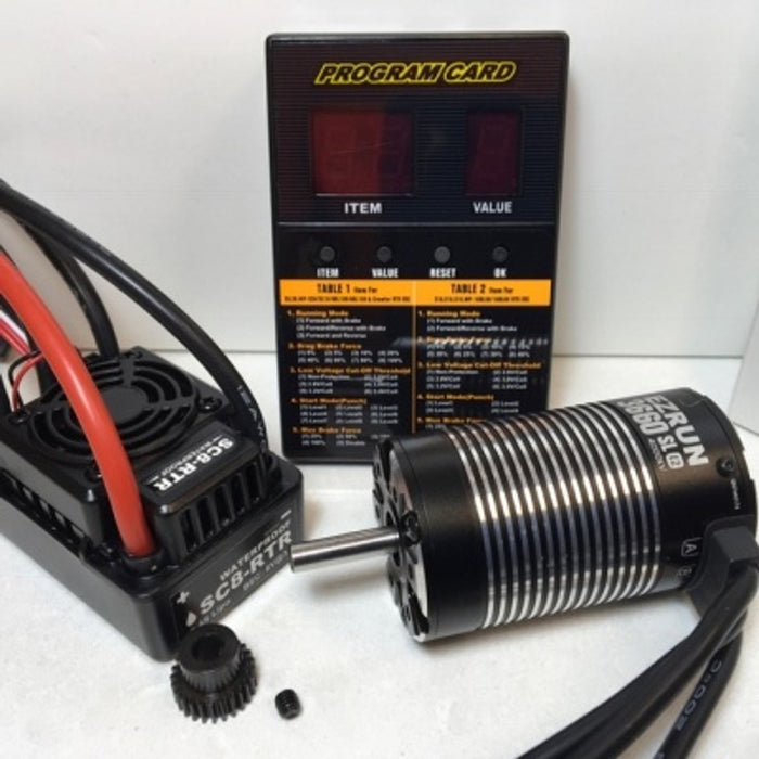 Ace HW Brushless Combo 4000KV/50amp WP ESC