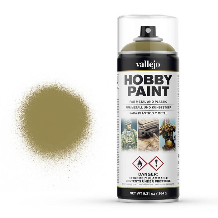 Aerosol Panzer Yellow 400ml Hobby Spray Paint