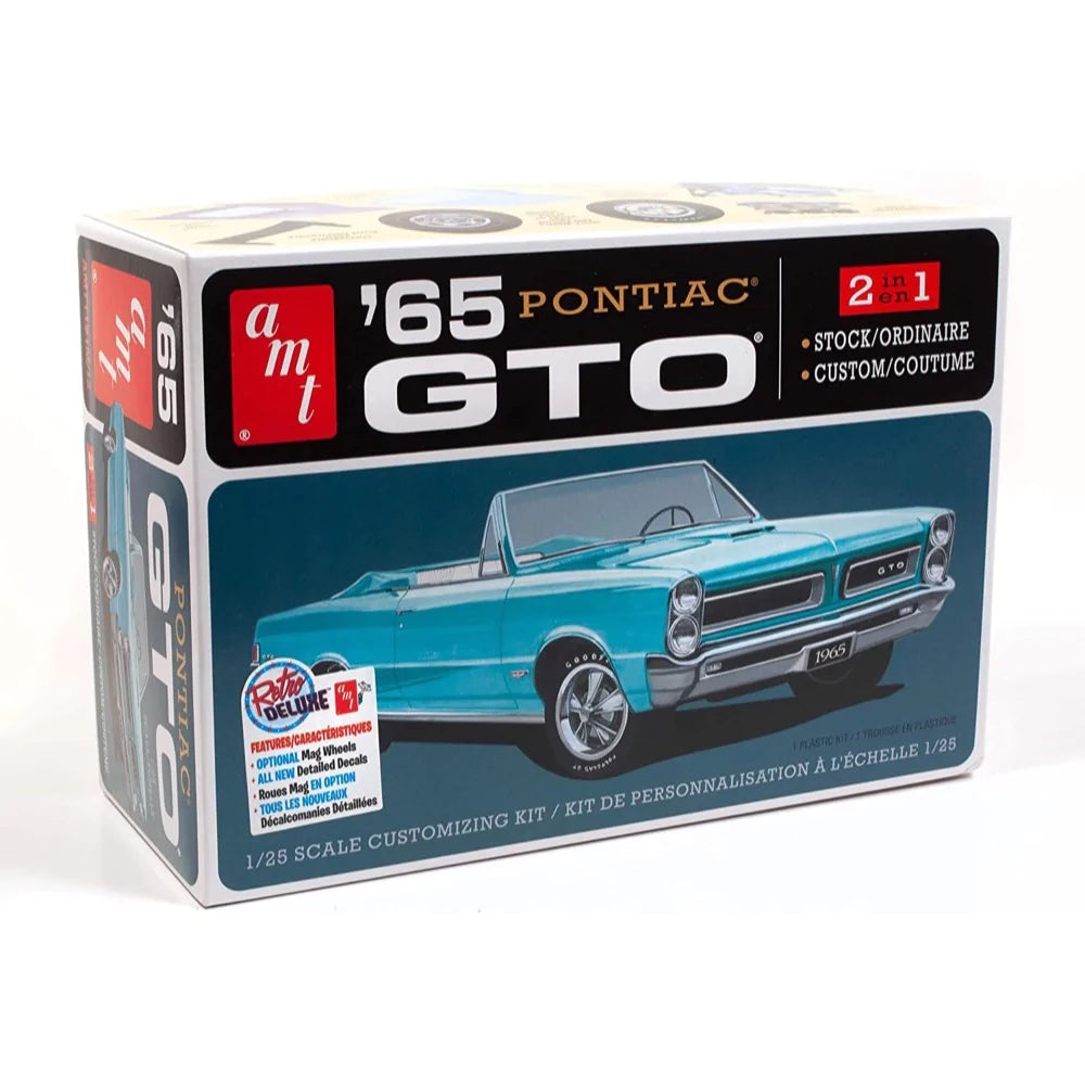 AMT 1191M 1/25 1965 Pontiac GTO 2T Plastic Model Kit