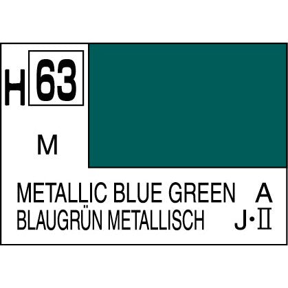 Aqueous Metallic/Gloss Blue Green