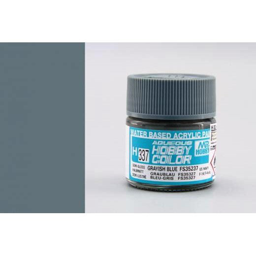 Aqueous Semi Gloss Grayish Blue