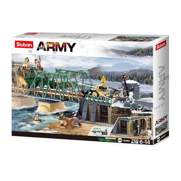 Army Battle of Budapest  The Winter Counter Attack 769pcs