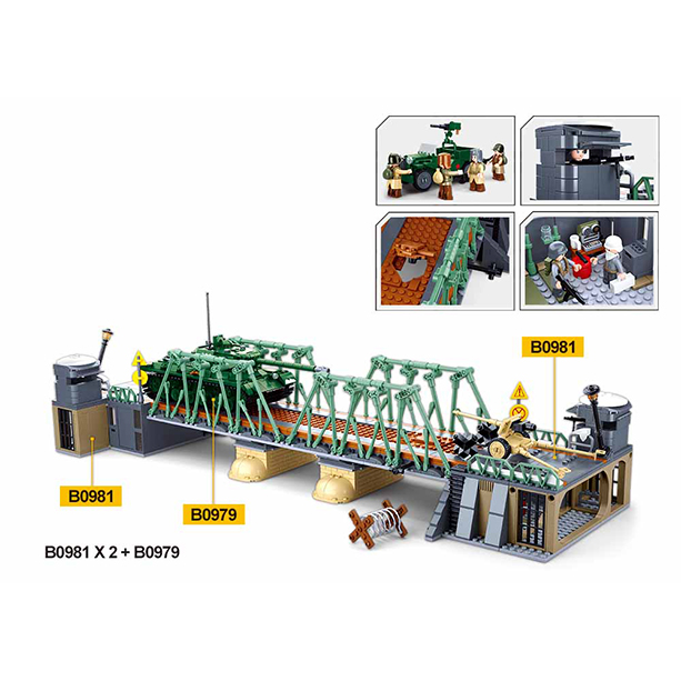 Army Battle of Budapest  The Winter Counter Attack 769pcs