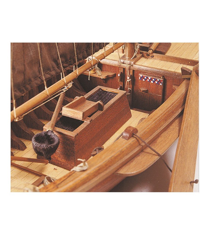 22120 1/35 Botter Wooden Ship Model