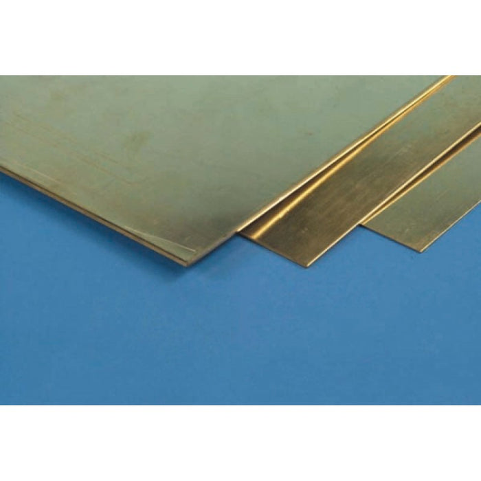 Brass Sheet 4" x 10" x 0.015" 1pc